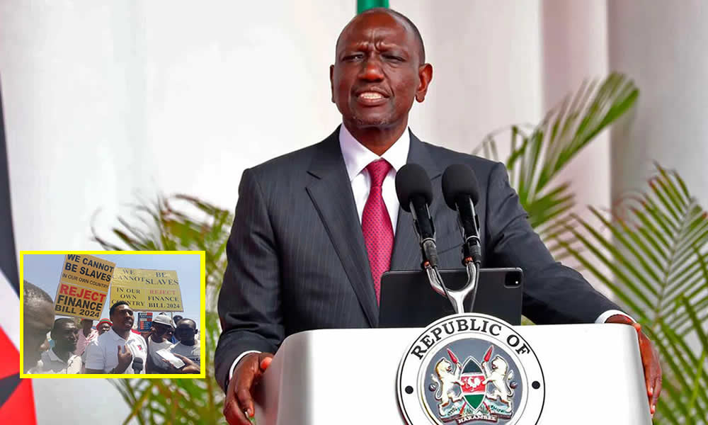 Rais Ruto Akataa Kupitisha Muswada Wa Fedha 2024 PMTV